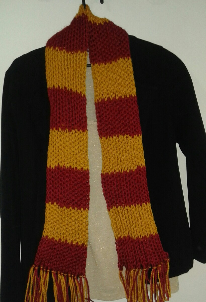 Cachecol Harry Potter Grifinória R$ 55 00 em Mercado Livre
