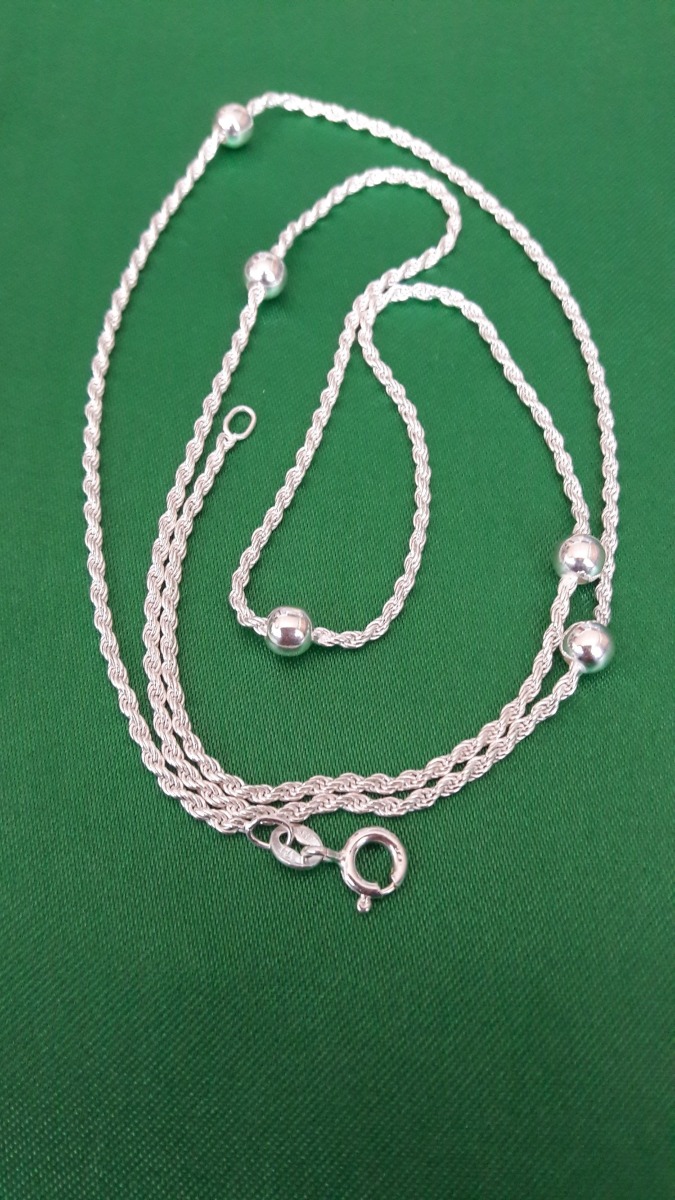 cadena de plata hombre usada cadena cord 243 n maciza 29 5 cm largo hombre o mujer plata cadena de plata hombre usada cadena cord 243 n maciza 29 5 cm largo hombre o mujer plata