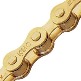 Yellow KMC Z510HX Single Speed MBX Fixed Gear Bike 1//2/" x 1//8/" Chain 116L