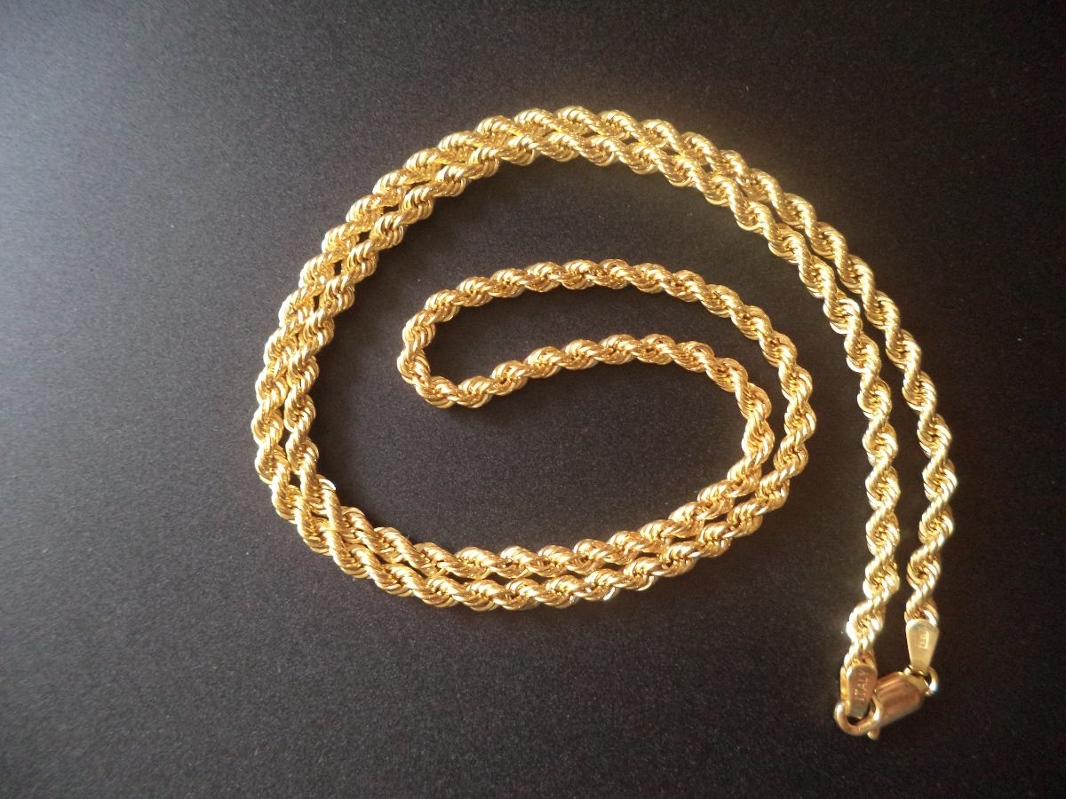 precio de cadena de oro de 10k cadena torsal broche perico oro italiano 10k 50 cms c precio de cadena de oro de 10k cadena torsal broche perico oro italiano 10k 50 cms c