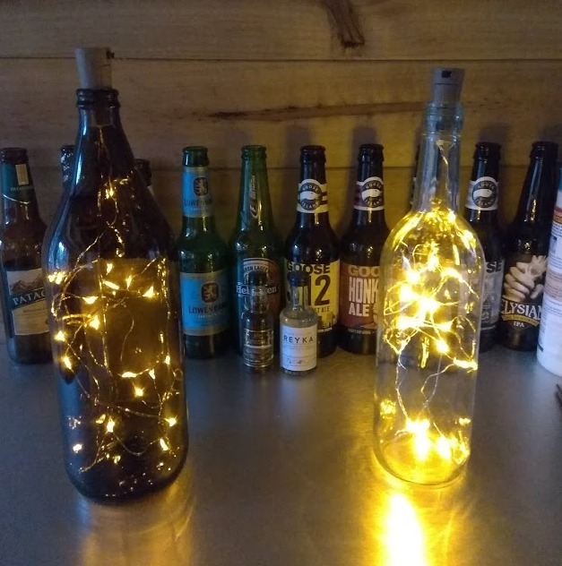Led Caguama Botella Lampara Mega Cerveza Corona Victoria Bar Ybfy76gv