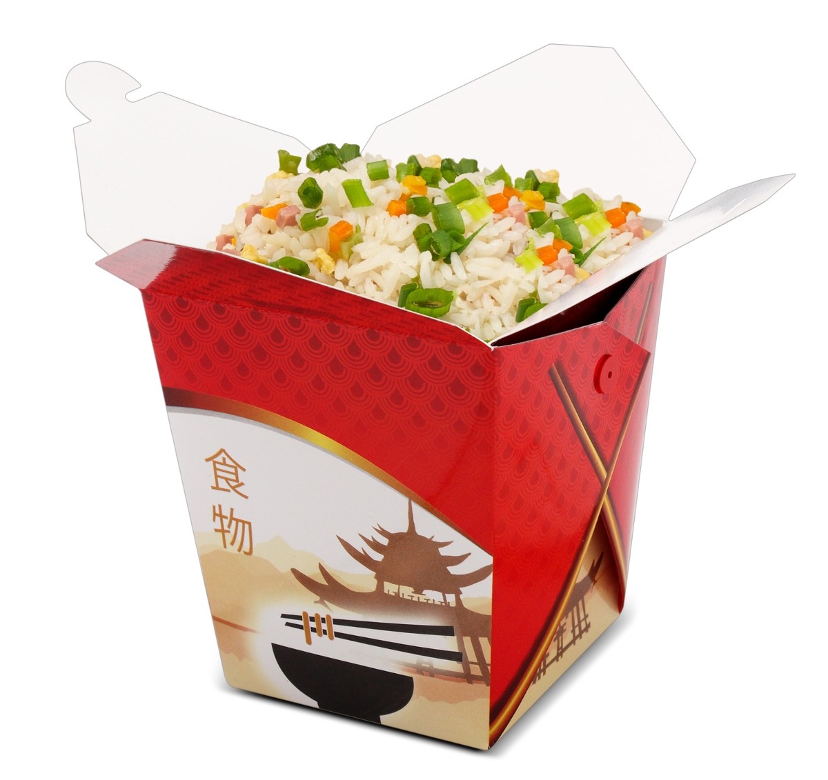 Resultado de imagem para comida chinesa na caixa