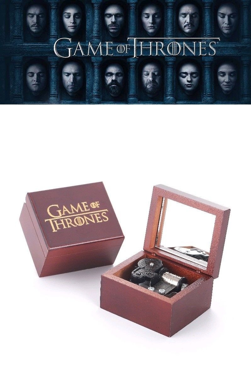 caixa caixinha de música de game of thrones opening theme r 129