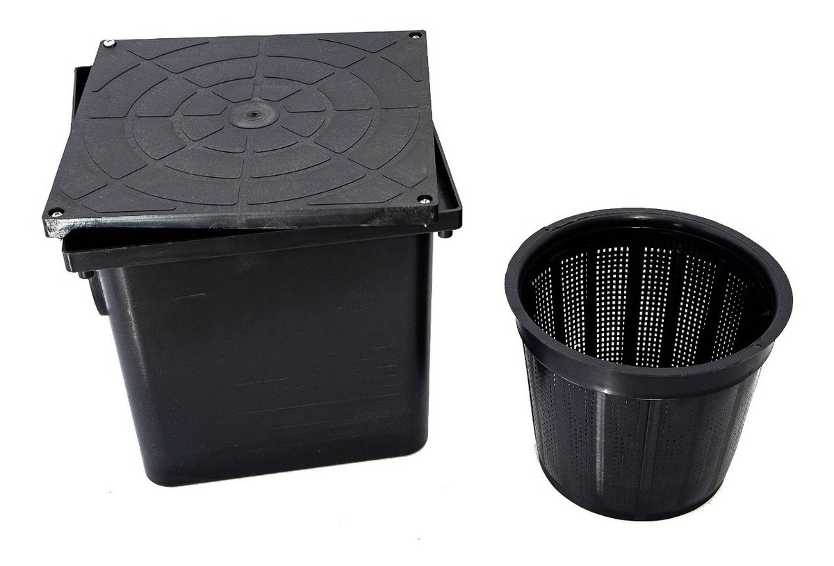 Cesto Para Caixa De Gordura Caixa De Gordura Para Cozinha Esgoto, Com Cesto Limpeza - R$ 75,00 em