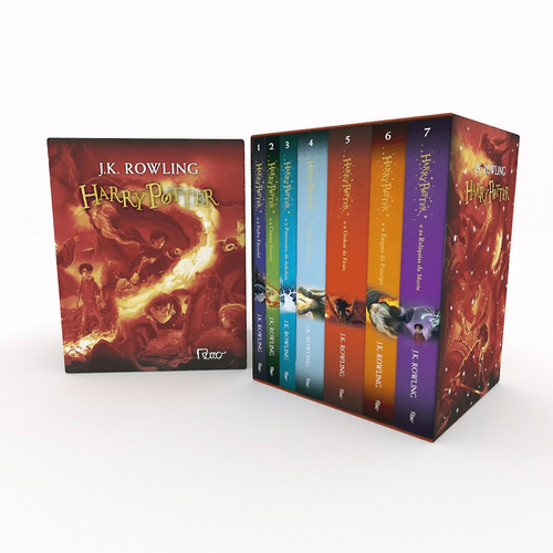 Caixa Harry Potter - Edição Premium - Box 7 Livros - R 