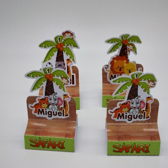 Caixa Porta Bis Duplo 3 D Safari 20 Un R 4000 Em Mercado Livre