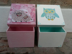 Cajas Decoradas (decoupage, Craqueladas, Falso Cuero Etc)