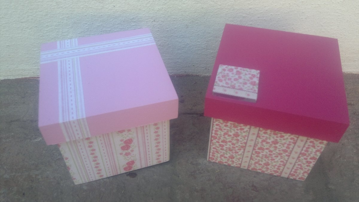 Cajas Decoradas (decoupage, Craqueladas, Falso Cuero Etc)