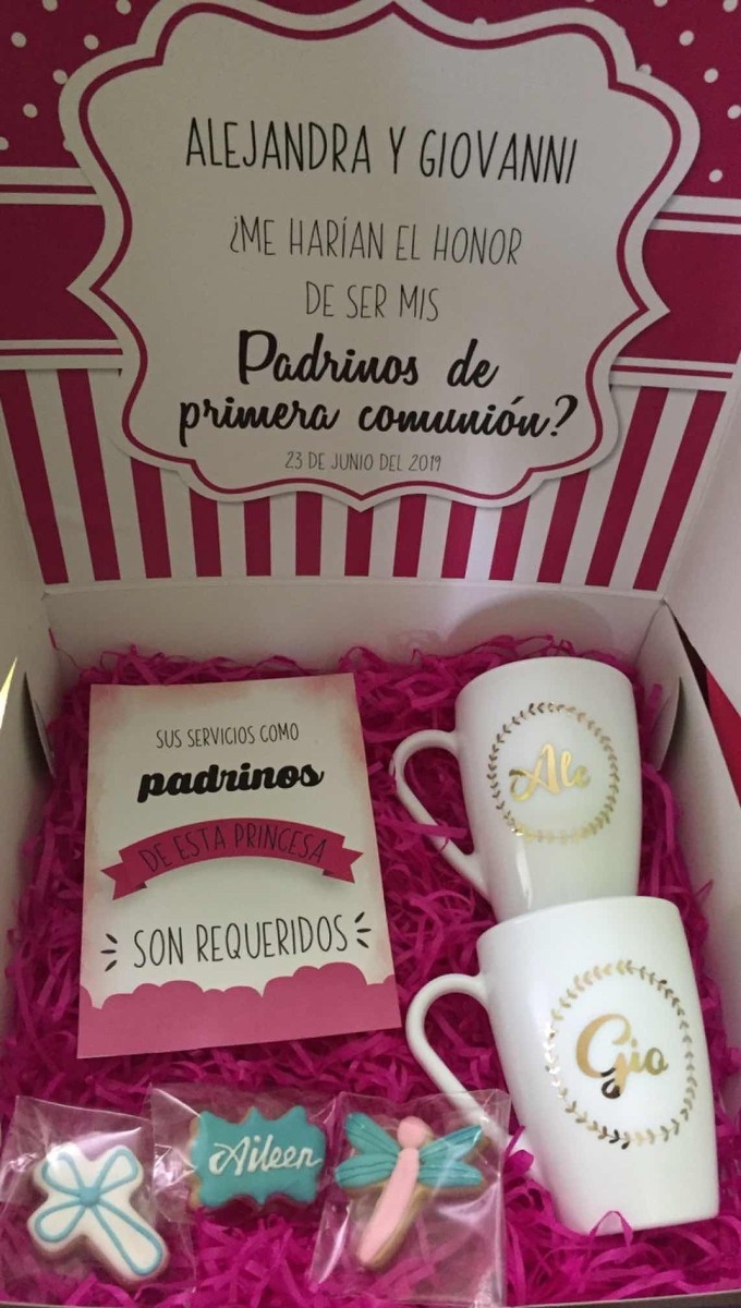 Cajas Para Padrinos ¿quieres Ser Mi Padrino/madrina 