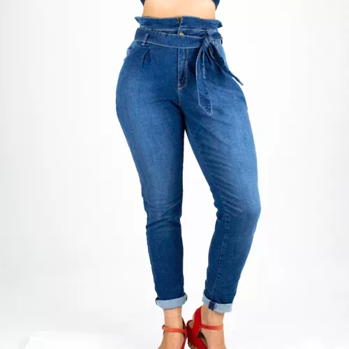 calça jeans clochard feminina