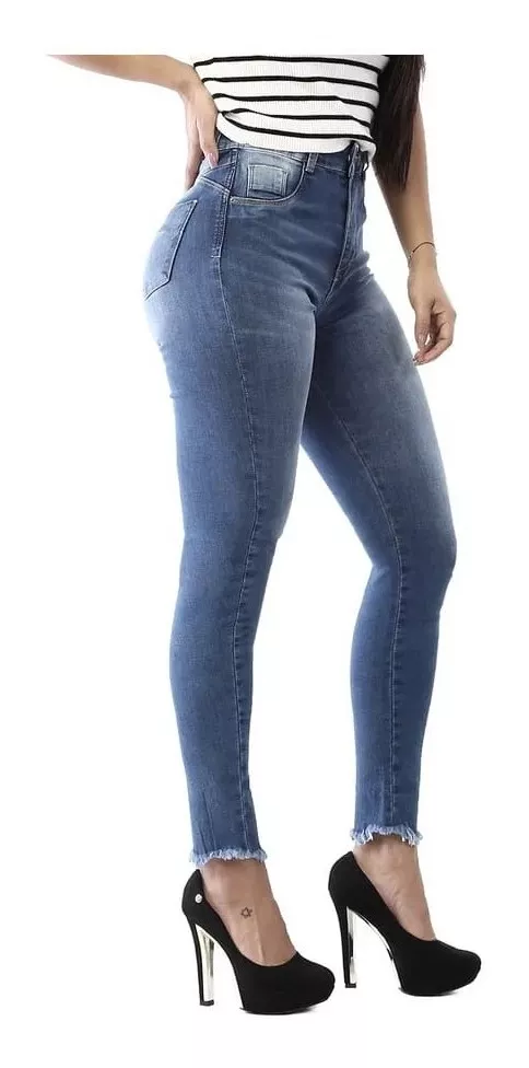 calça jeans legging super lipo