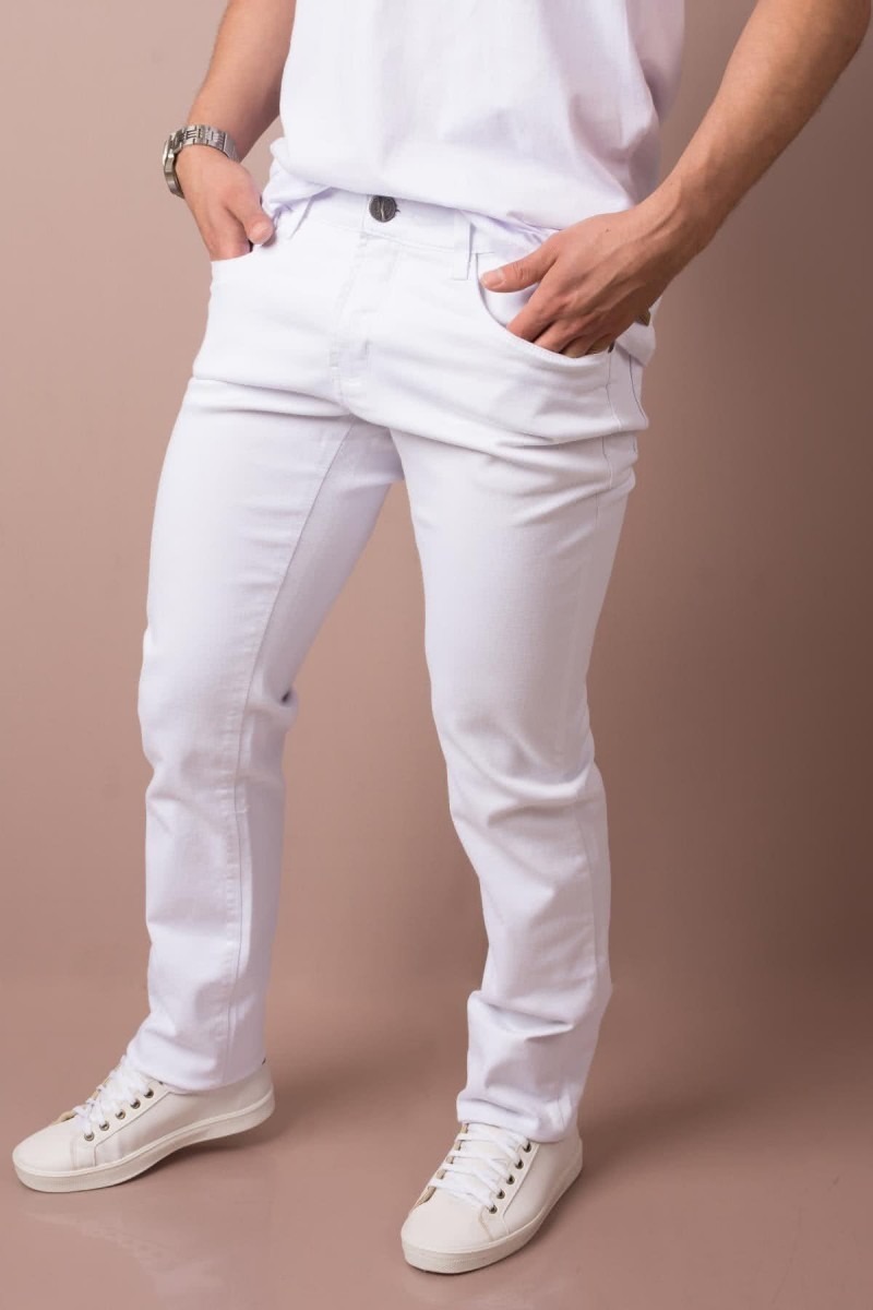 mercado livre calça branca masculina
