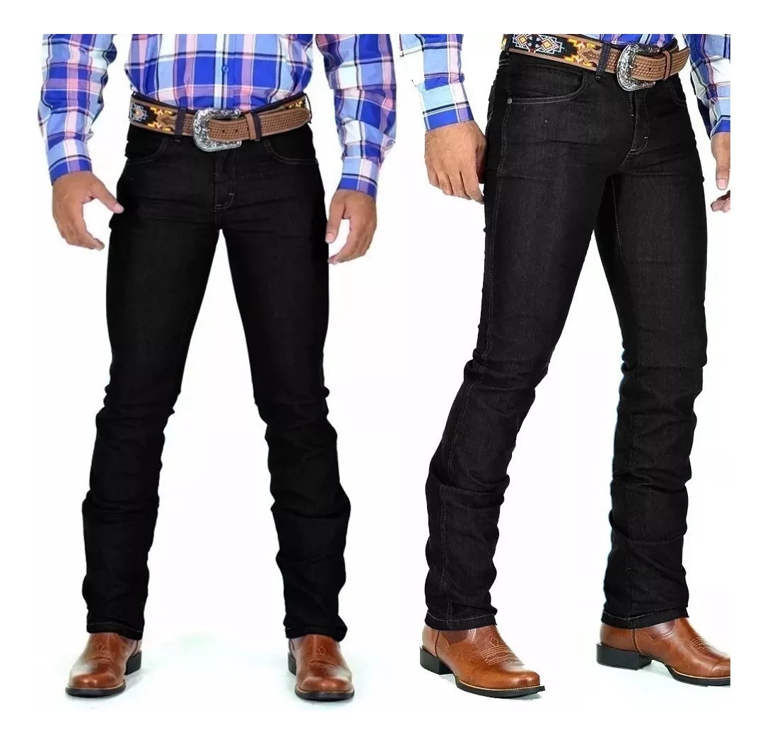 calça jeans estilo country