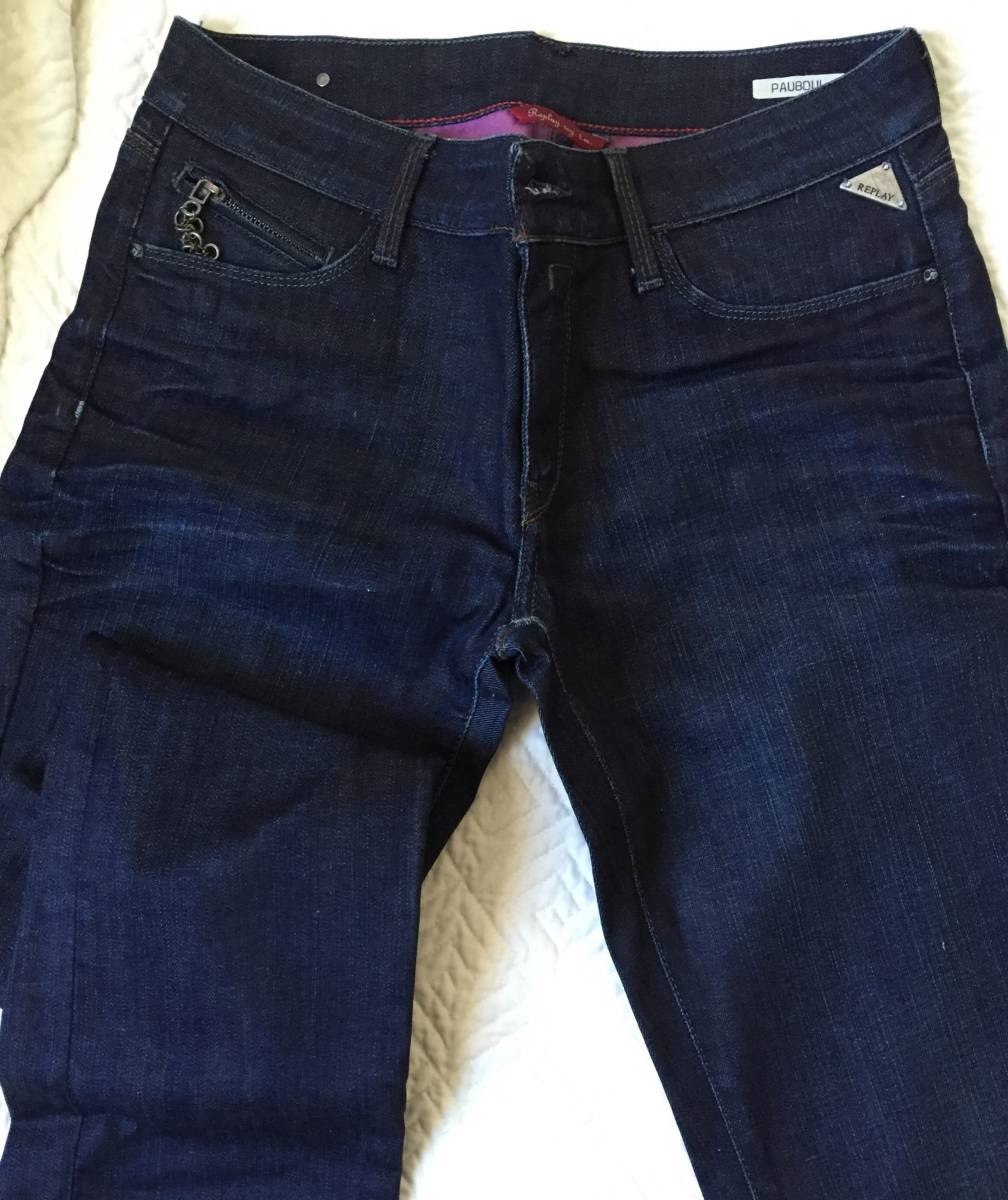 calça jeans replay feminina