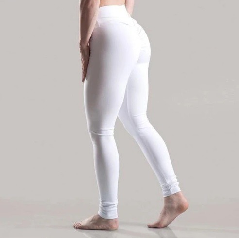 calça branca feminina legging