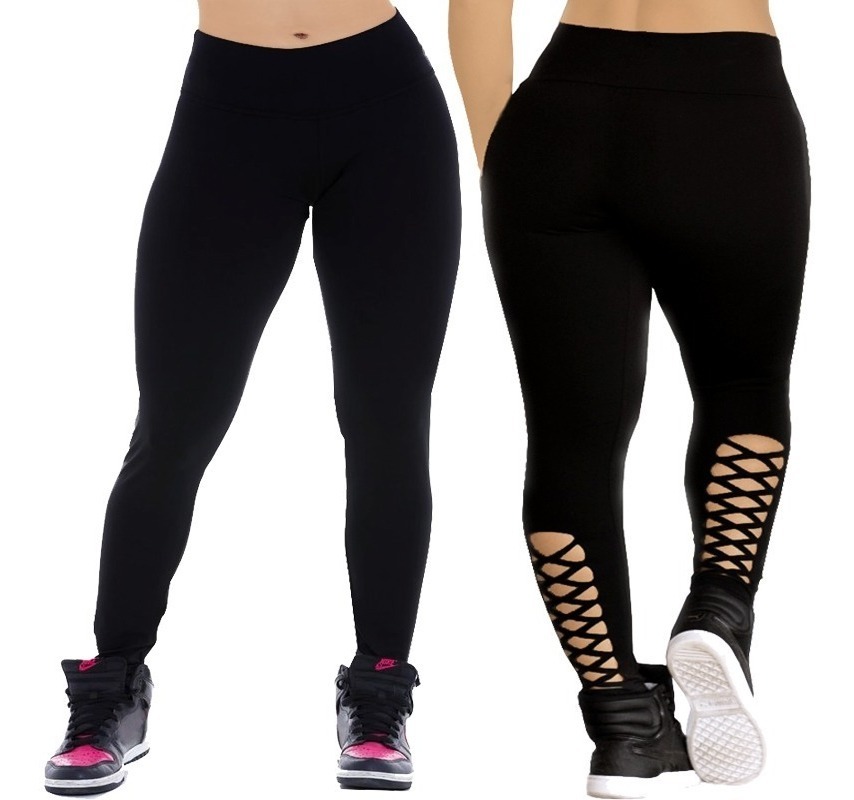 legging preta mercado livre