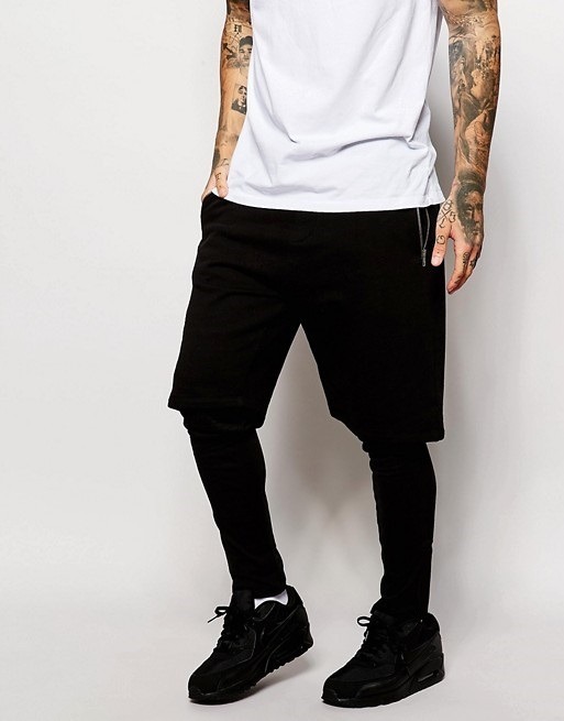 calça legging masculina com short