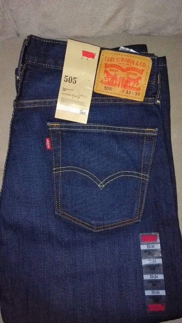 calça jeans levis 505