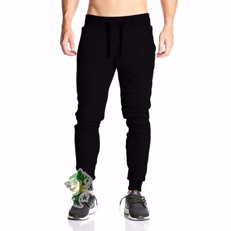 calça de moletom preta masculina