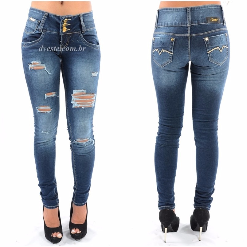 calça jeans feminina osmoze