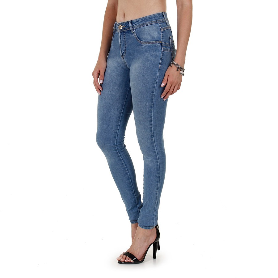 calças skinnies feminina preta