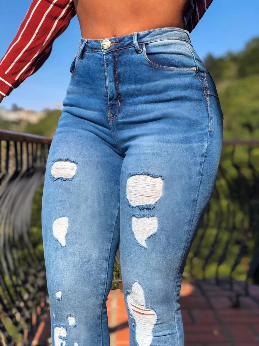 calça jeans marca sol