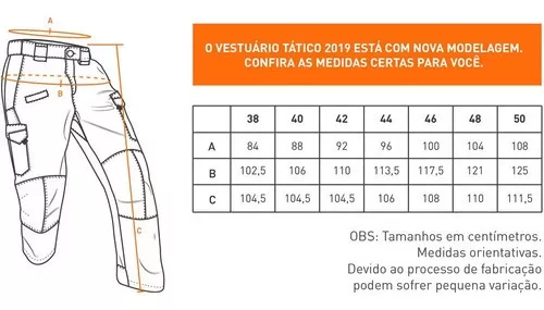 calça rip stop invictus