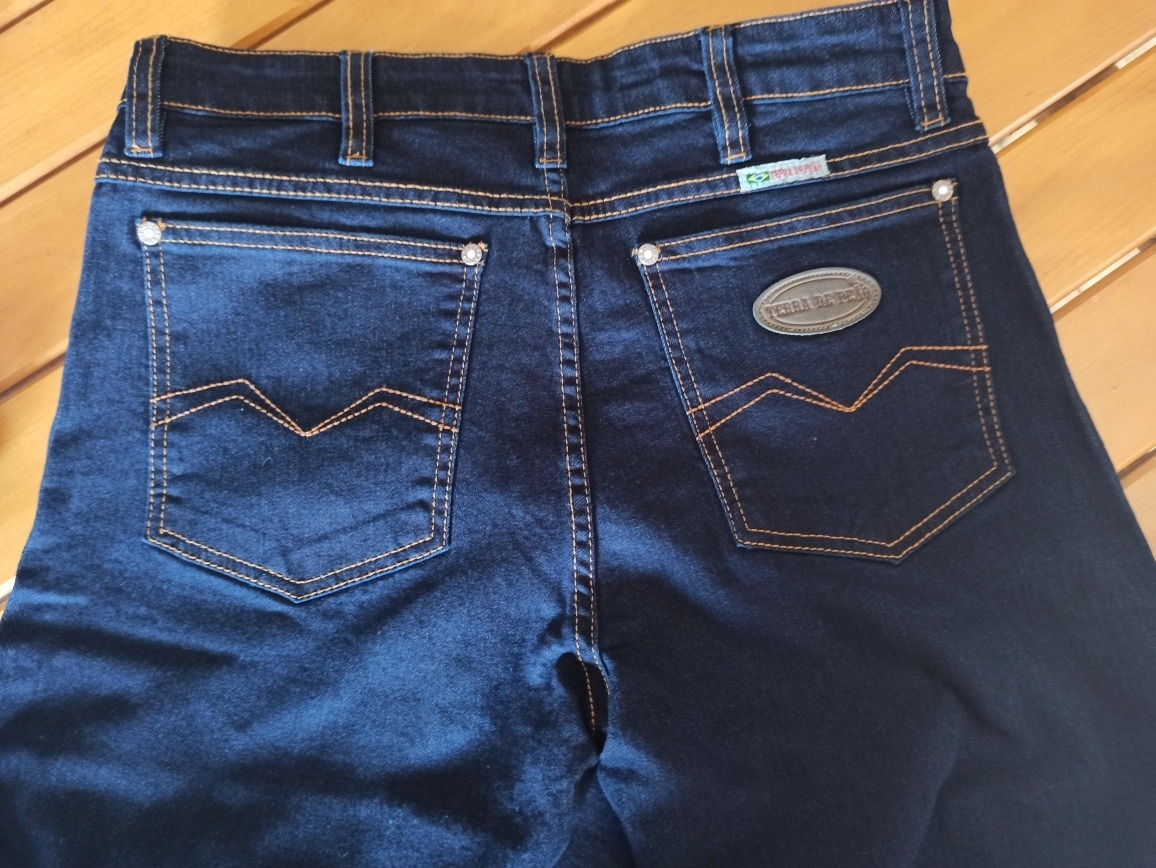 calça jeans terra de peão