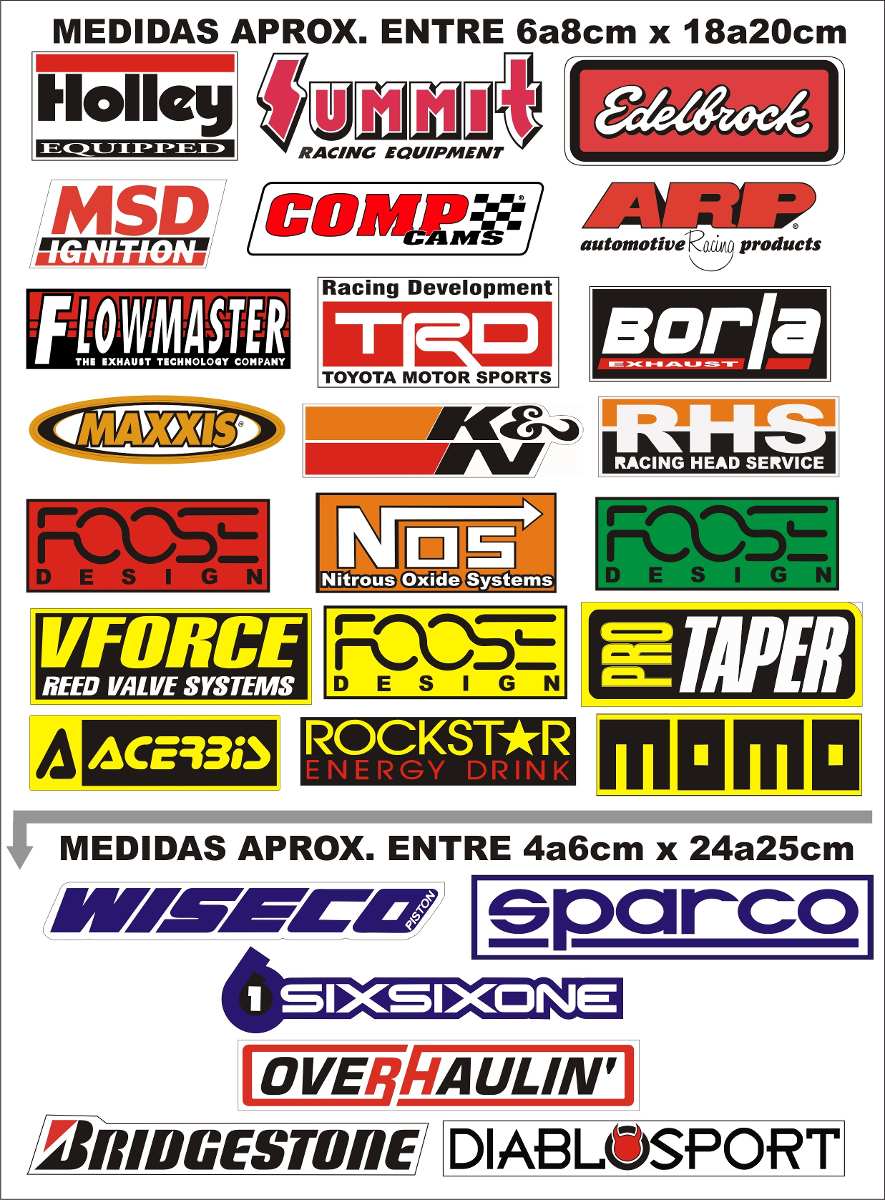 Race Car Sponsor Decals Race Car Sponsor Decals