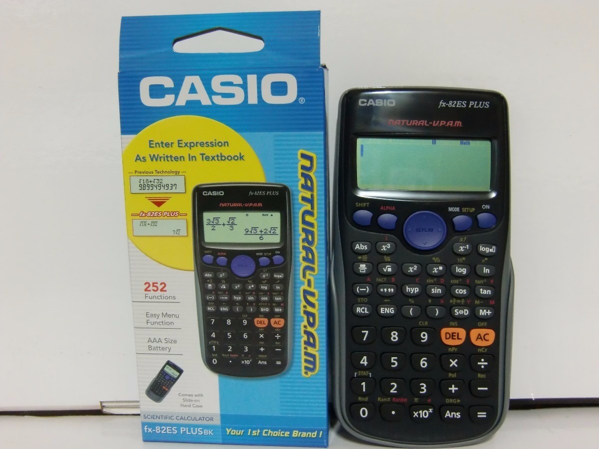 Calculadora Cientifica Casio Fx-82es Plus - R$ 85,00 em Mercado Livre