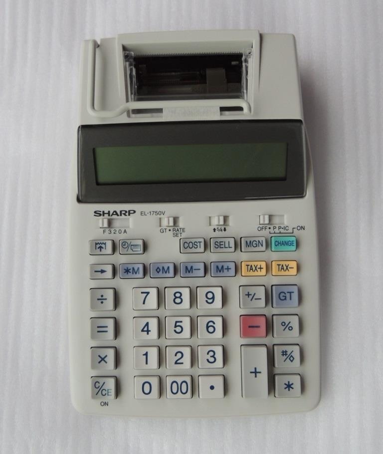 manual calculadora sharp el-1750v em portugues