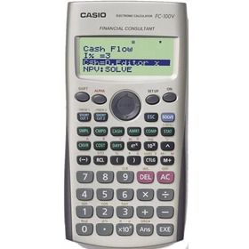Calculadora Financiera Casio Fc-100v  Ofertón !!! Tenela Yá.