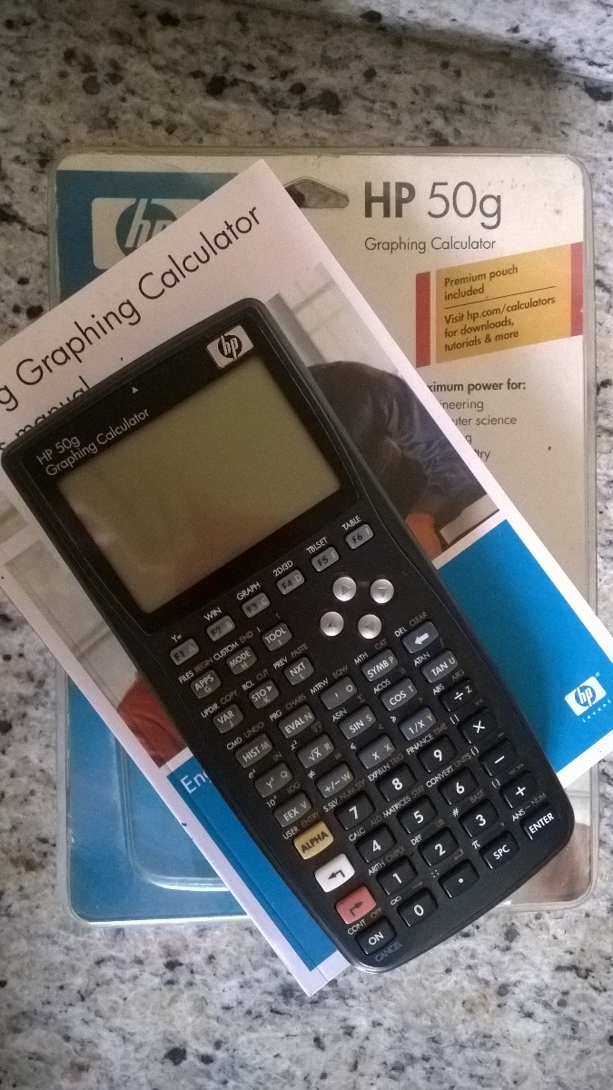 Calculadora Hp 50g Graphing Calculator Bs. 169,00 en Mercado Libre