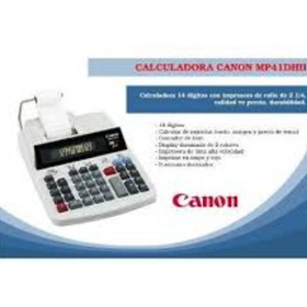 Calculadoras Canon 14 Digitos Eléctricas De Impresión 