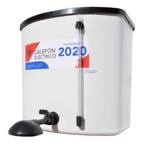Calefon Electrico Ducha Pvc 20 Litros Nivel De Agua