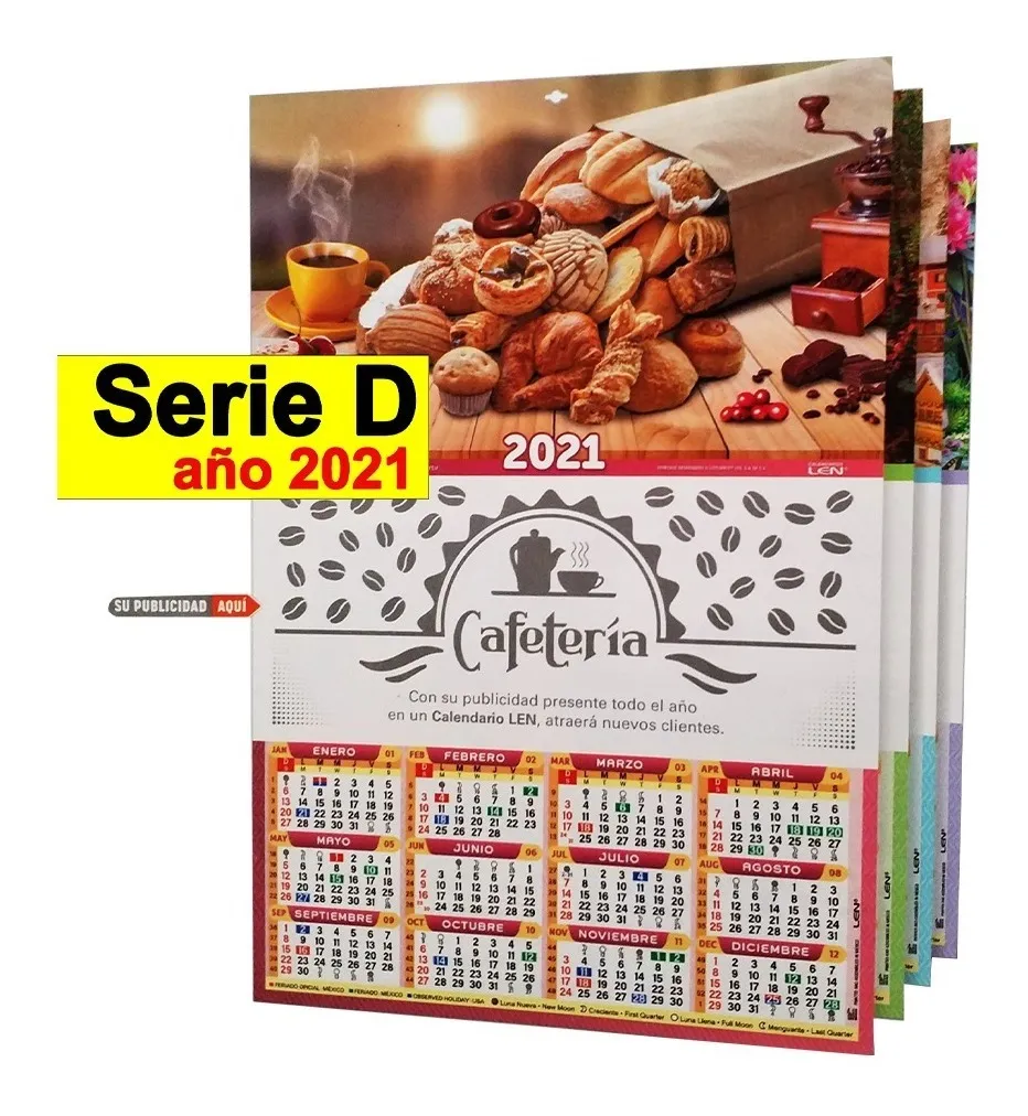 Arte Grafiuk Calendario 2021 Personalizado Cartulina Mediano Serie D 795 00 calendario serie d 2021 22