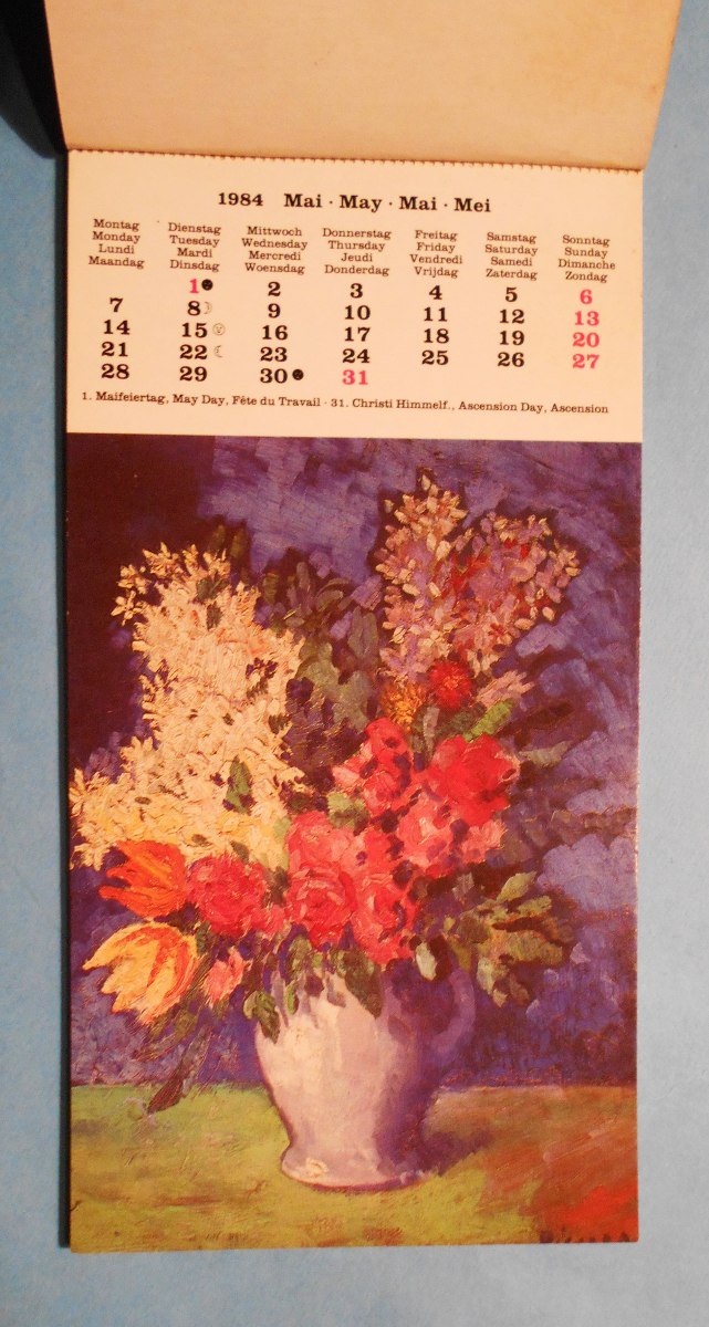 Vago Otros lugares Resonar Calendario Con 10 Postales Grandes De Picasso Año 1984 - $ 480,00 ...