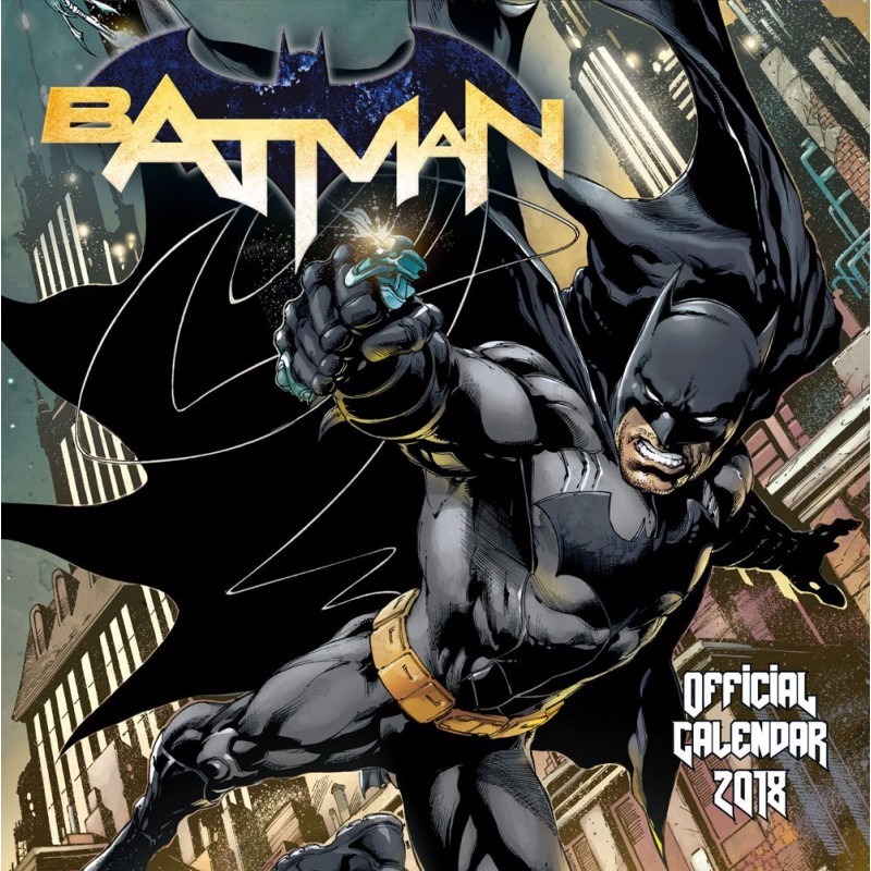 Calendarios 2018 Batman para imprimir en alta resolución Calendarios 2018 Batman para imprimir en alta resolución