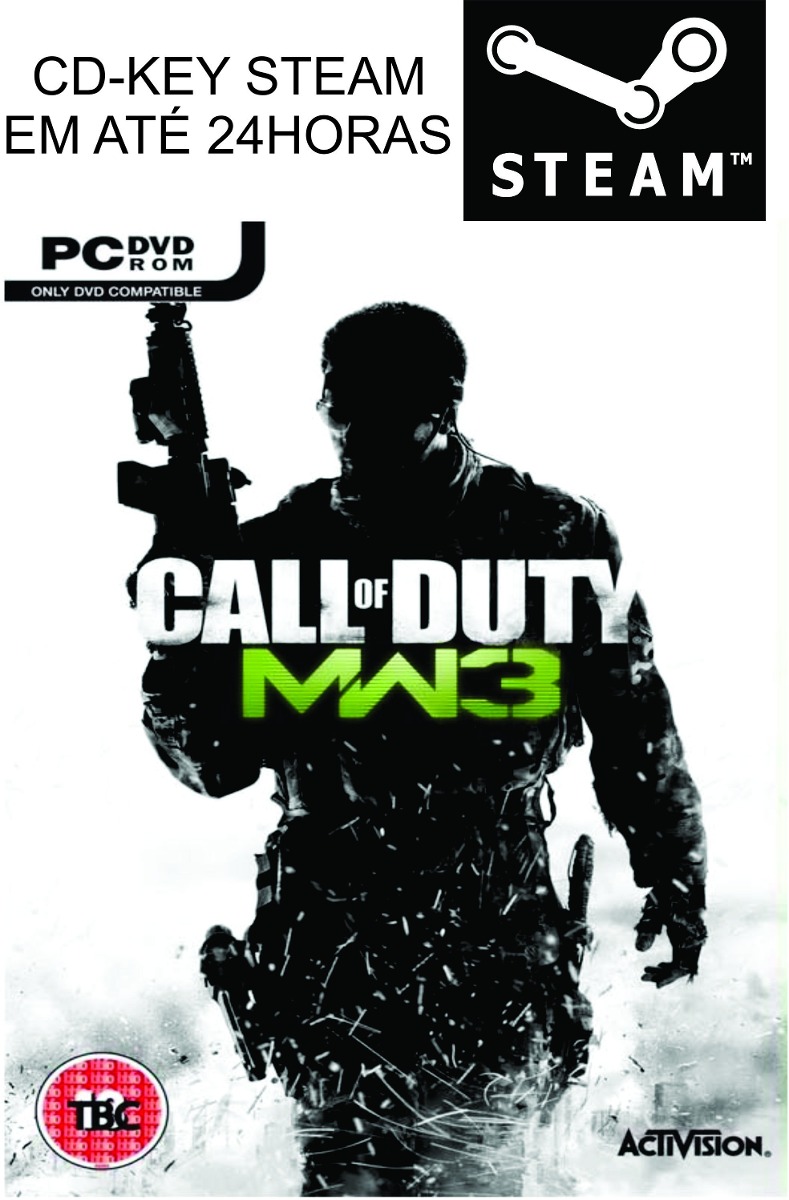 Call Of Duty Modern Warfare 3 Cod Mw3 Original Steam Key Pc R 45,99
