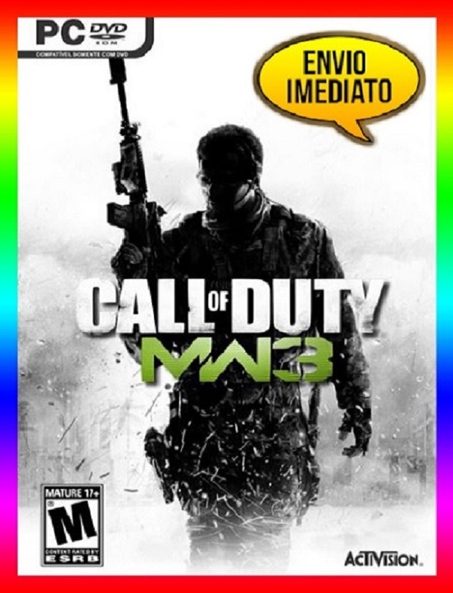 Call Of Duty Modern Warfare 3 Pc Steam Key (envio Já) R 48,90 em