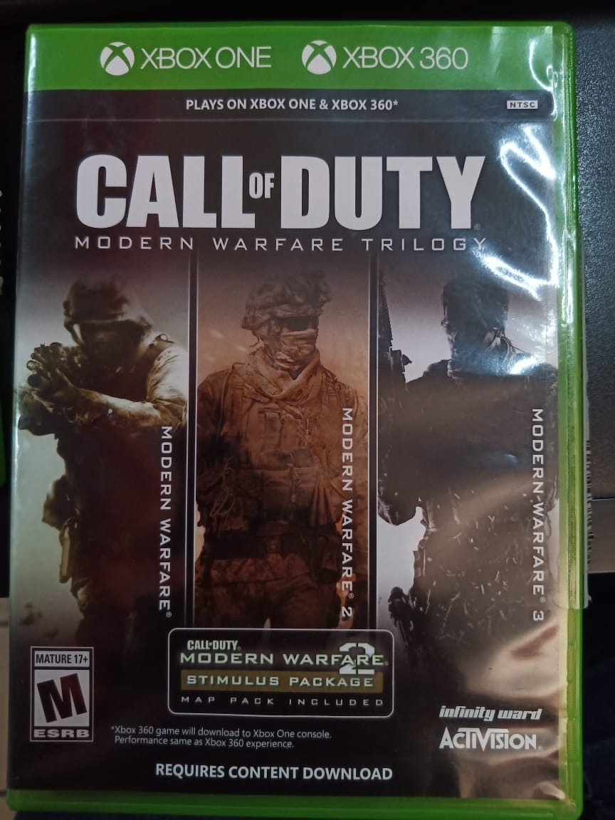 call of duty modern warfare trilogy xbox 360