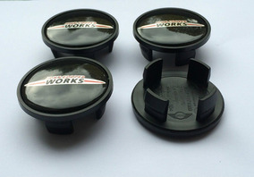 JOHN MINI COOPER WORKS CENTRE CAPS 54MM SET OF 4