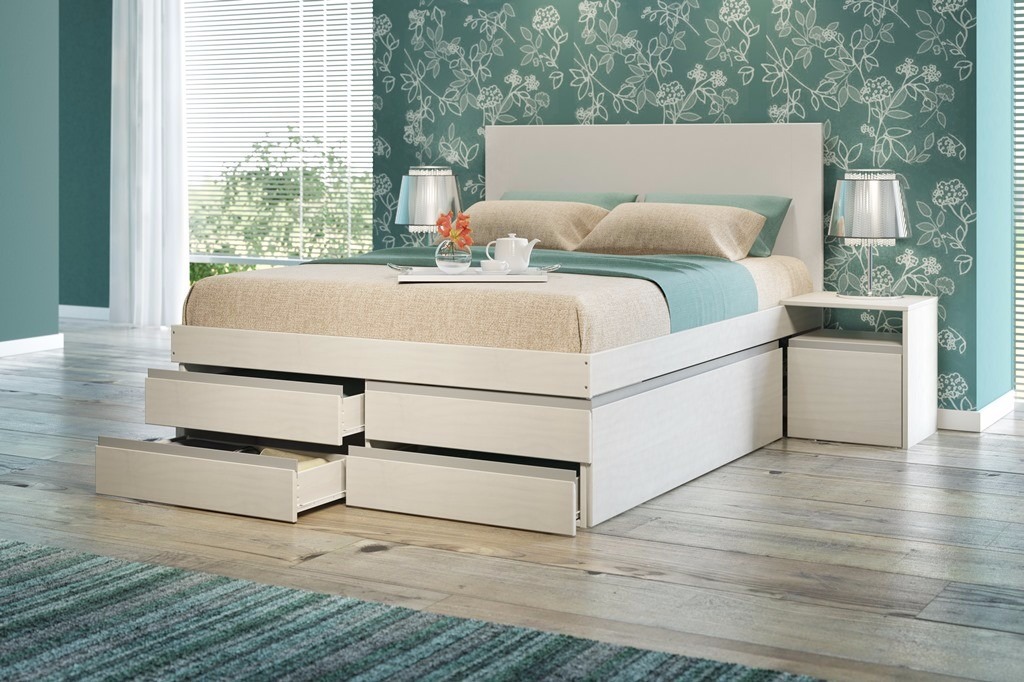 Cama De Casal Multifuncional C Criado Mudo E Gavetas Branco R$ 1 599,00 em Mercado Livre Armario Para Ropa Blanca Ikea ~ Cama De Casal Multifuncional C Criado Mudo E Gavetas Branco R$ 1 599,00 em Mercado Livre
