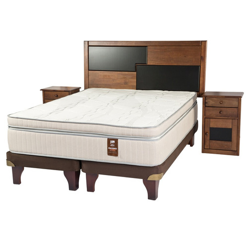 Cama Europea King Flex Maximo Cobre + Muebles Colonia $ 749990 en Cama Europea King Flex Maximo Cobre + Muebles Colonia $ 749990 en