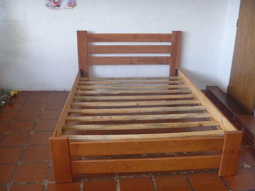 Cama Matrimonial De Madera Nueva - Bs. 7.500.000,00 en Mercado Libre