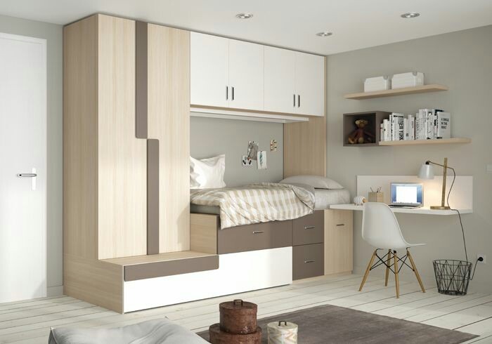 Cama Modular Closet Escritorio - Bs. 209.484,00 en Mercado Libre