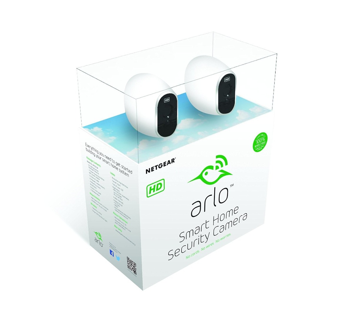 camaras de seguridad sin cables camara seguridad netgear arlo smart home kit 2 hd sin camaras de seguridad sin cables camara seguridad netgear arlo smart home kit 2 hd sin