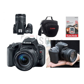 Câmera Canon Sl3 +18-55mm Is Stm 4k +32gb Sdhc Nf-e +brindes