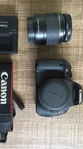 Camera Canon T3i + Lente 18-55mm