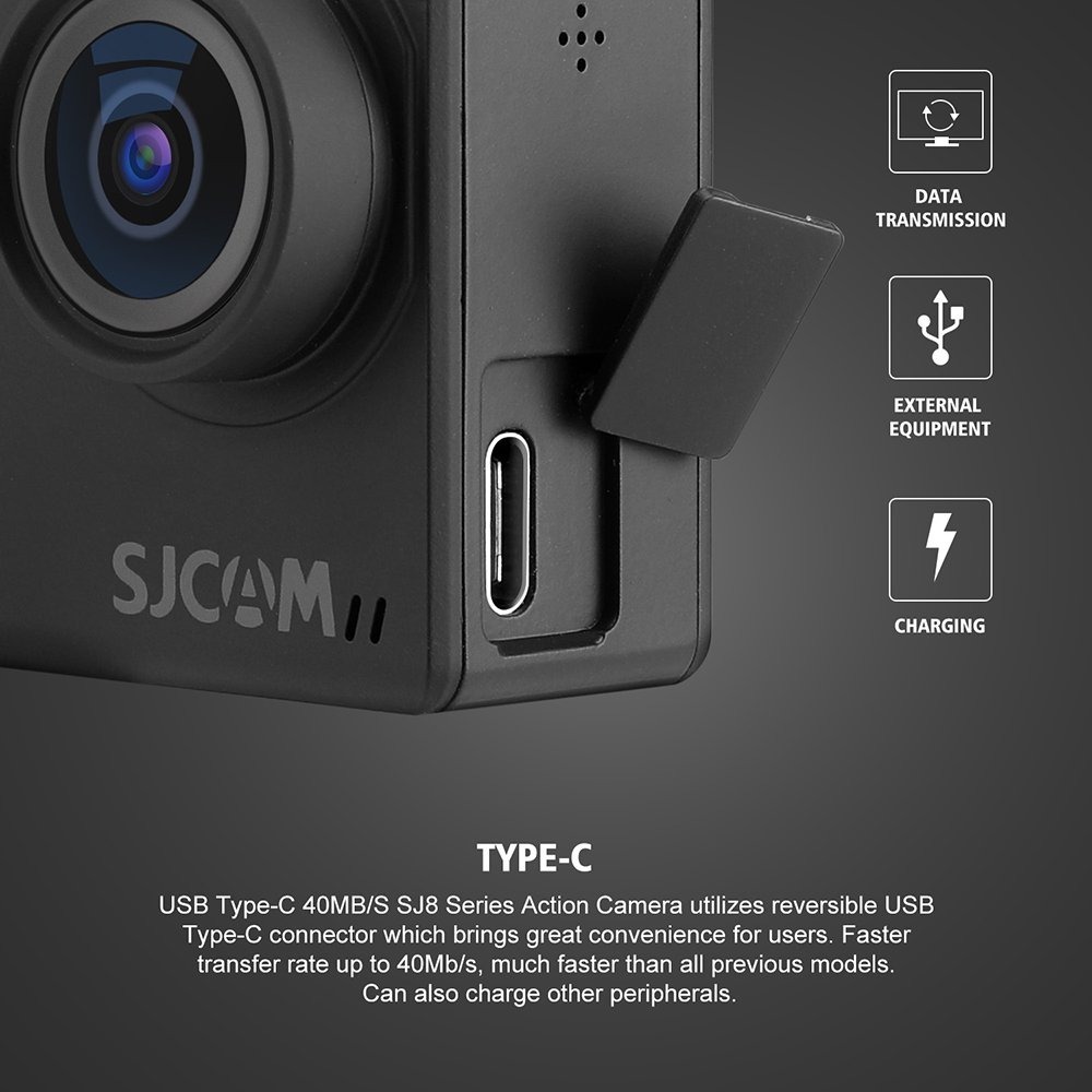 Camera Filmadora Sj8 Pro Original Sjcam 4k 60 Fps Wifi Sport - R$ 1.350